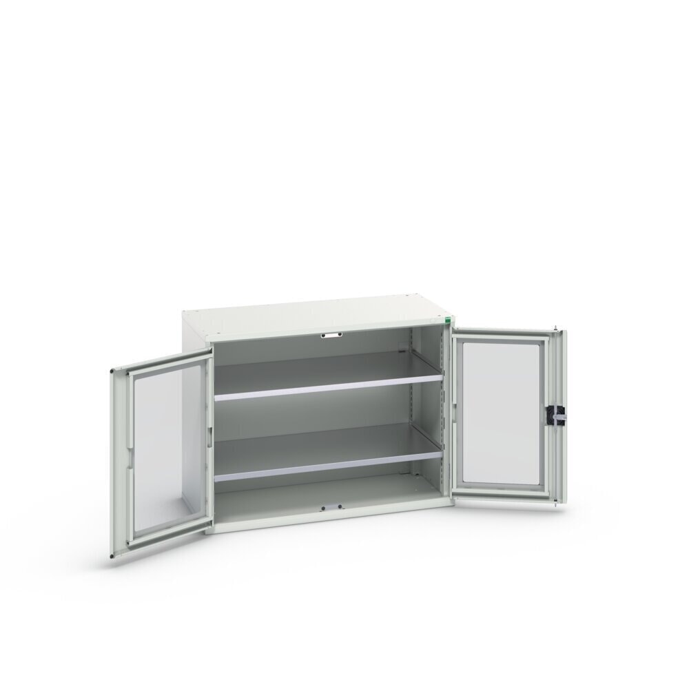 Product image no. 3: bott verso side cabinet with see-through panel, with 2 shelves, WxDxH: 1050 x 550 x 800 mm