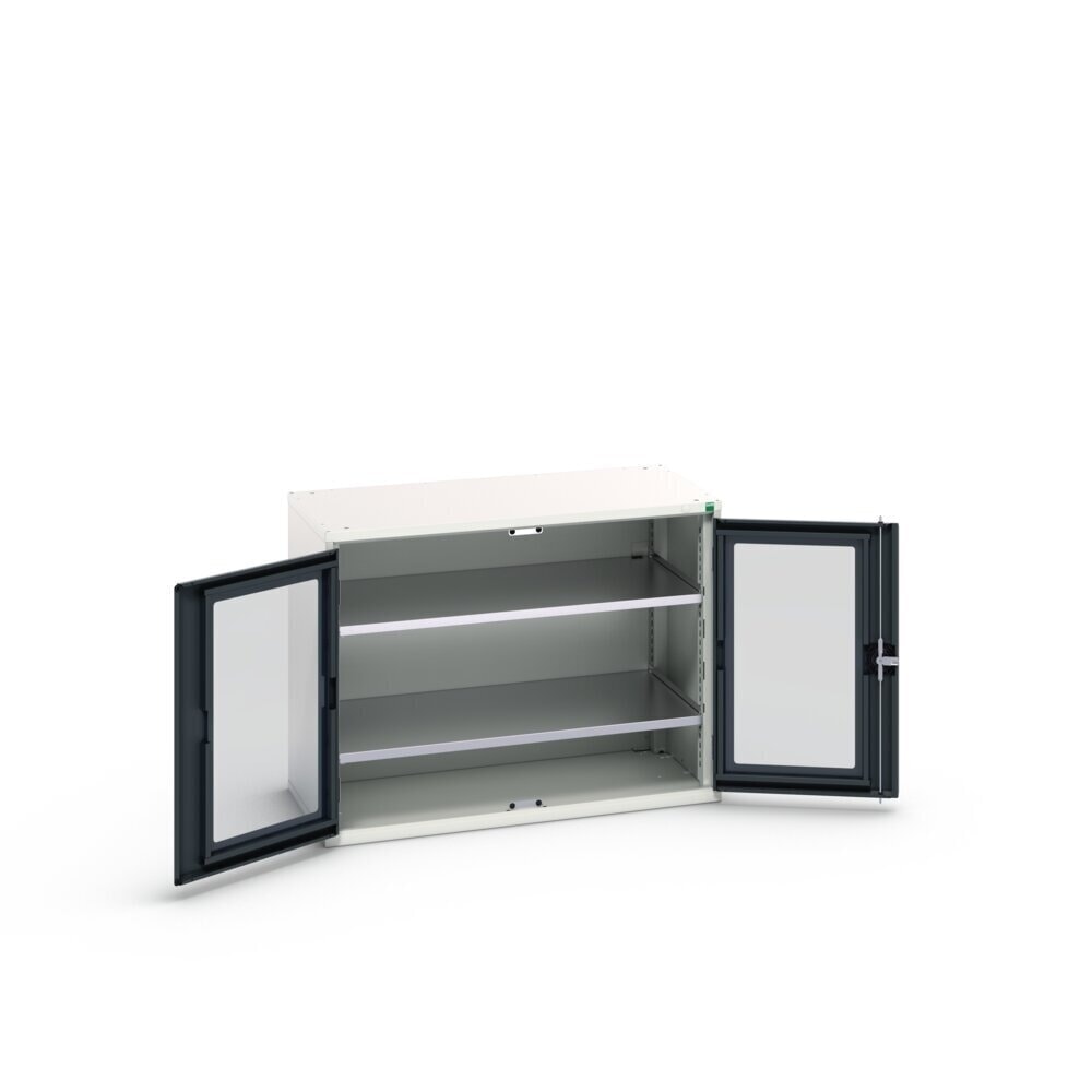 Product image no. 3: bott verso side cabinet with see-through panel, with 2 shelves, WxDxH: 1050 x 550 x 800 mm