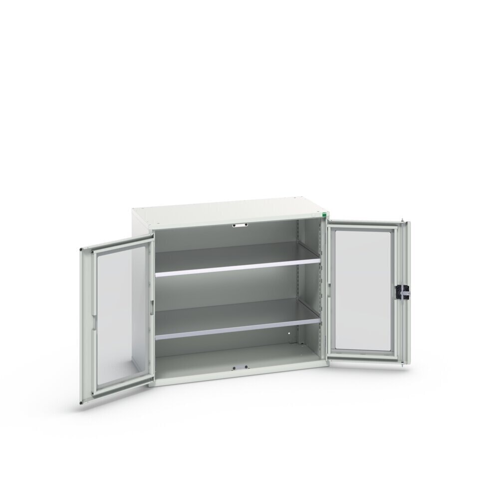 Product image no. 3: bott verso side cabinet with see-through panel, with 2 shelves, WxDxH: 1050 x 550 x 900 mm