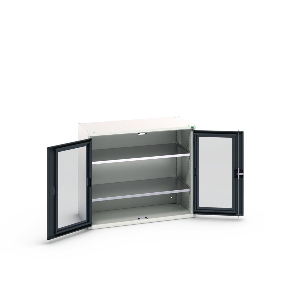 Product image no. 3: bott verso side cabinet with see-through panel, with 2 shelves, WxDxH: 1050 x 550 x 900 mm