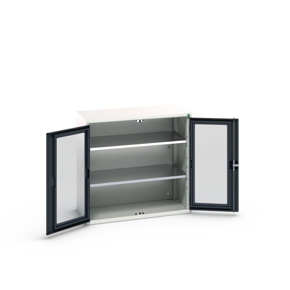 Product image no. 3: bott verso side cabinet with see-through panel, with 2 shelves, WxDxH: 1050 x 550 x 1000 mm