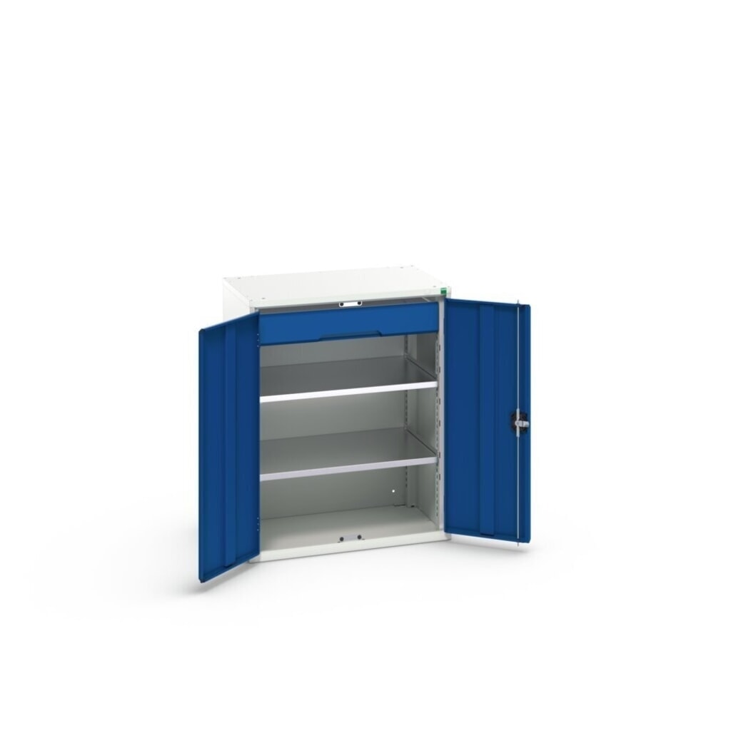 bott verso hinged door cabinet with drawer, with 2 shelves and 1 drawer, WxDxH: 800 x 550 x 1000 mm Product image no. 3: bott verso hinged door cabinet with drawer, with 2 shelves and 1 drawer, WxDxH: 800 x 550 x 1000 mm