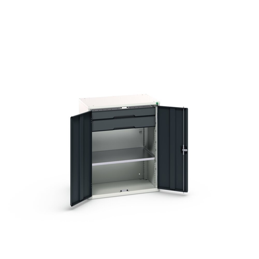 Product image no. 3: bott verso side cabinet with drawers, with 1 shelf and 2 drawers, WxDxH: 800 x 550 x 1000 mm