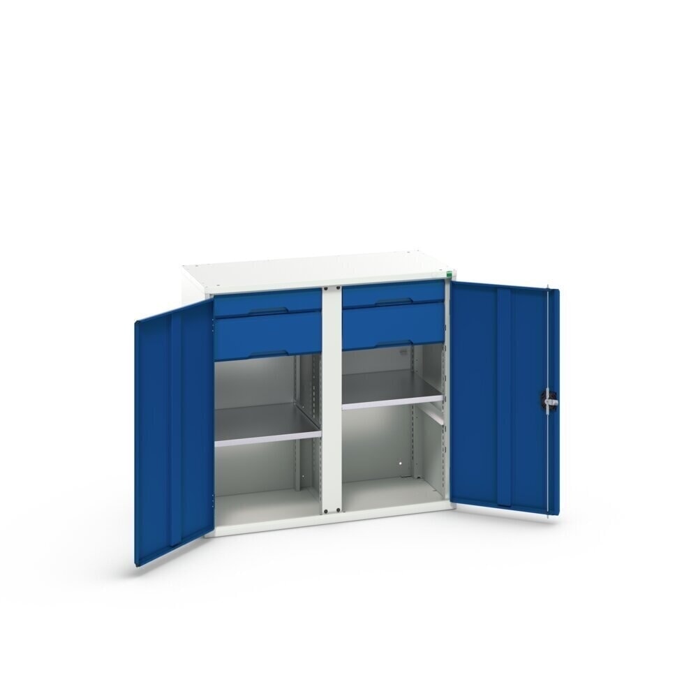 Product image no. 3: bott verso side cabinet with drawers, with 2 shelves and 4 drawers, WxDxH: 1050 x 550 x 1000 mm