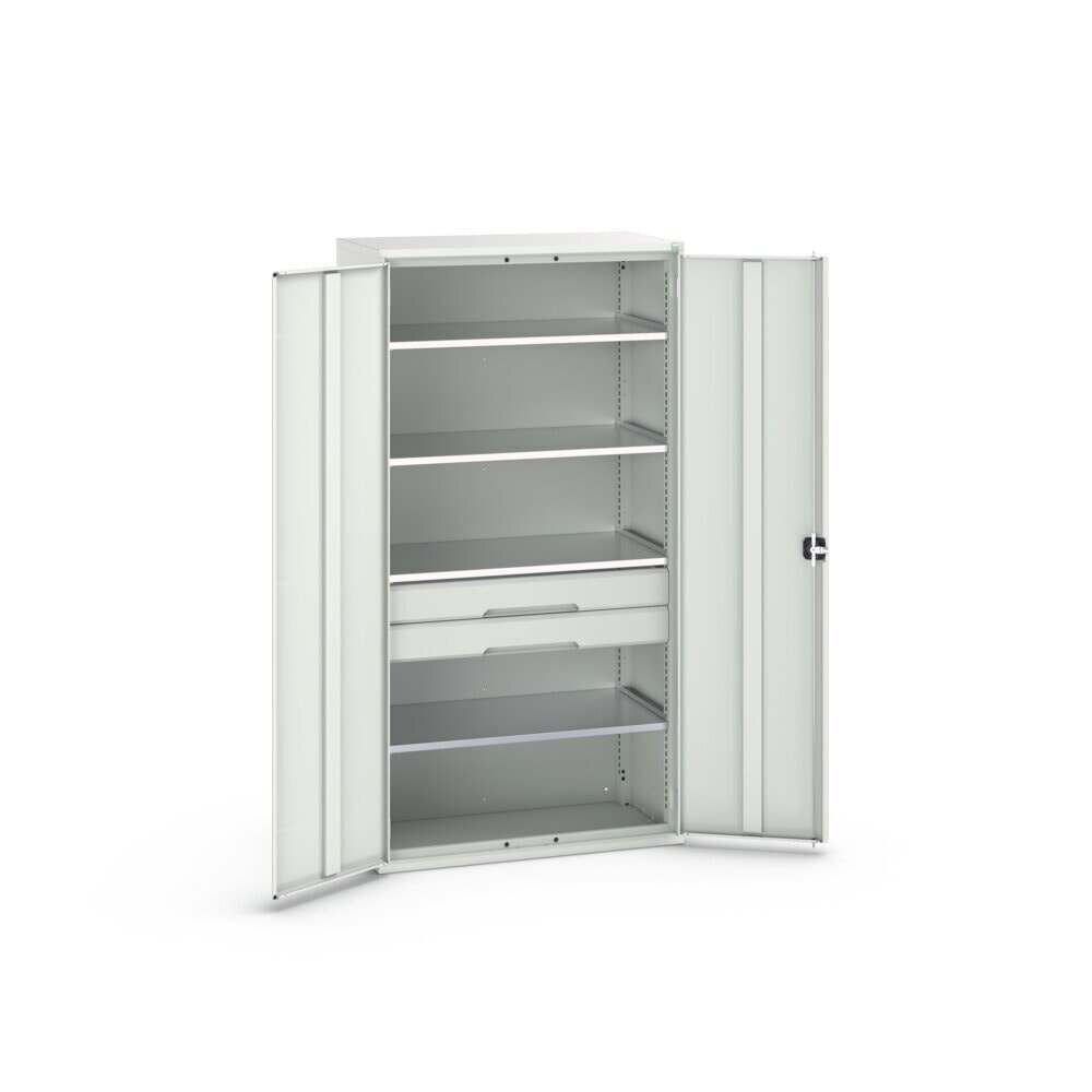 Product image no. 3: bott verso hinged door cabinet with drawers, with 4 shelves and 2 drawers, WxDxH: 1050 x 550 x 2000 mm
