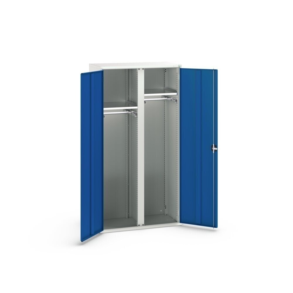 Product image no. 3: bott verso hinged door cabinet with drawers, with 2 shelves and 2 clothes rails, WxDxH: 1050 x 550 x 2000 mm