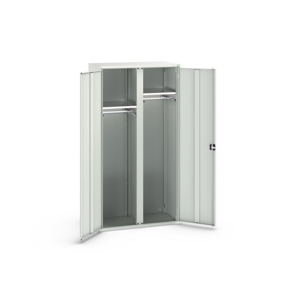 Product image no. 3: bott verso hinged door cabinet with drawers, with 2 shelves and 2 clothes rails, WxDxH: 1050 x 550 x 2000 mm