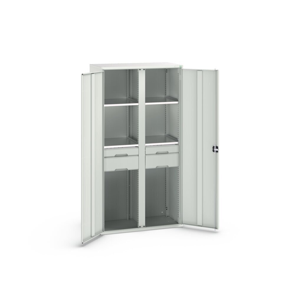 Product image no. 3: bott verso hinged door cabinet with drawers, with 4 shelves and 4 drawers, WxDxH: 1050 x 550 x 2000 mm