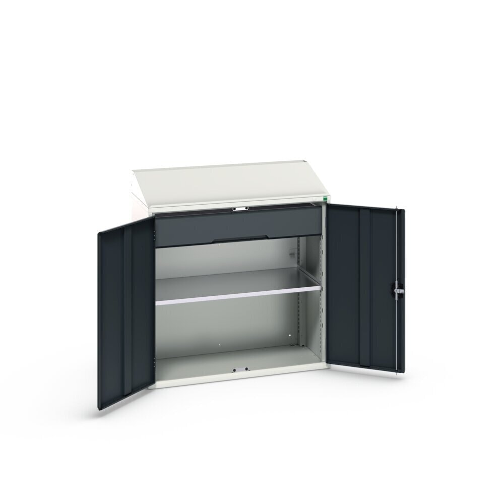 Product image no. 2: bott verso console cabinet with 1 shelf and 1 drawer, WxDxH: 1050 x 550 x 1130 mm