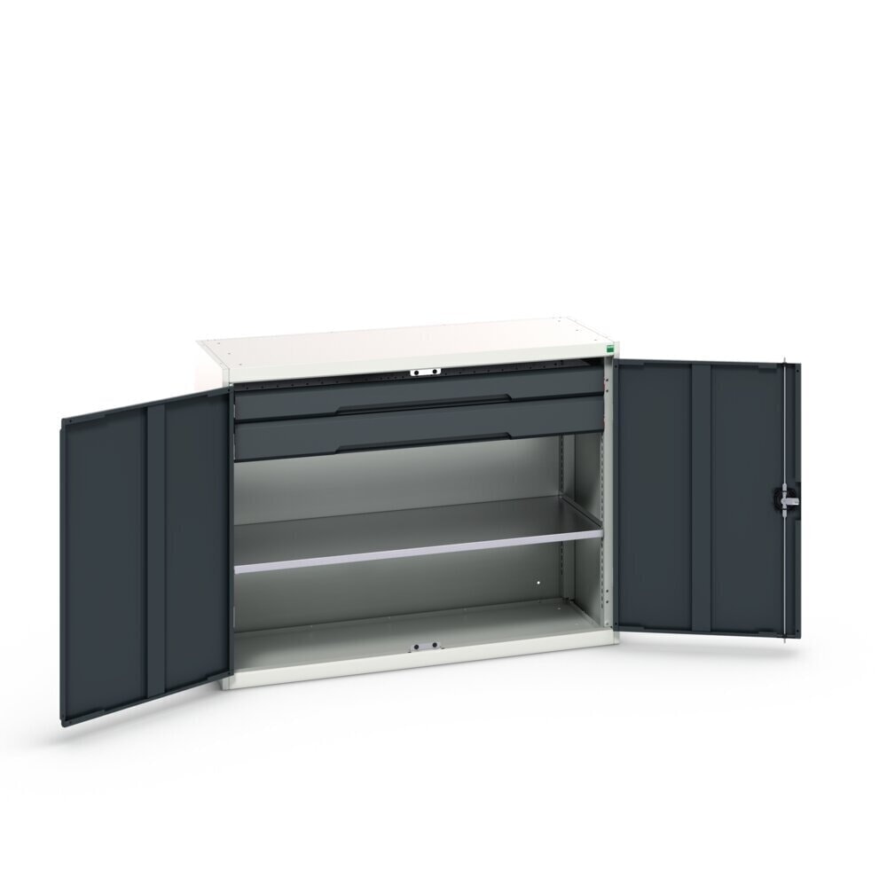 Product image no. 3: bott verso side cabinet with drawers, with 1 shelf and 2 drawers, WxDxH: 1300 x 550 x 1000 mm