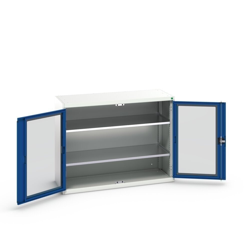 Product image no. 3: bott verso side cabinet with see-through panel, with 2 shelves, WxDxH: 1300 x 550 x 1000 mm