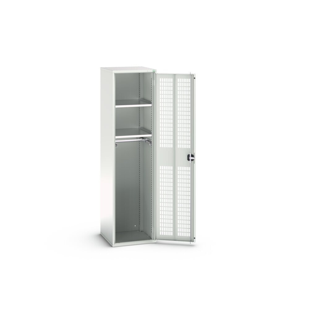 Product image no. 2: bott verso clothes locker with ventilation, with 2 shelves and 1 clothes rail, WxDxH: 525 x 550 x 2000 mm