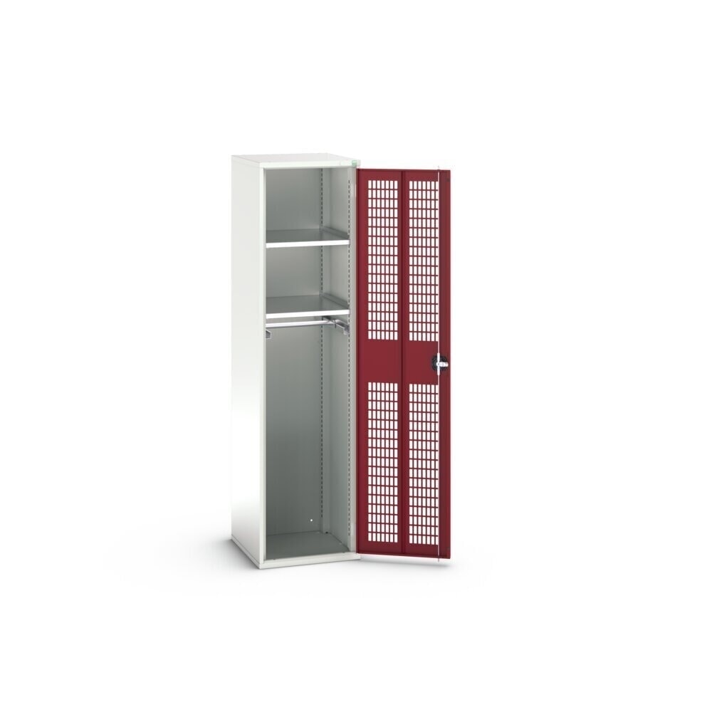 Product image no. 2: bott verso clothes locker with ventilation, with 2 shelves and 1 clothes rail, WxDxH: 525 x 550 x 2000 mm
