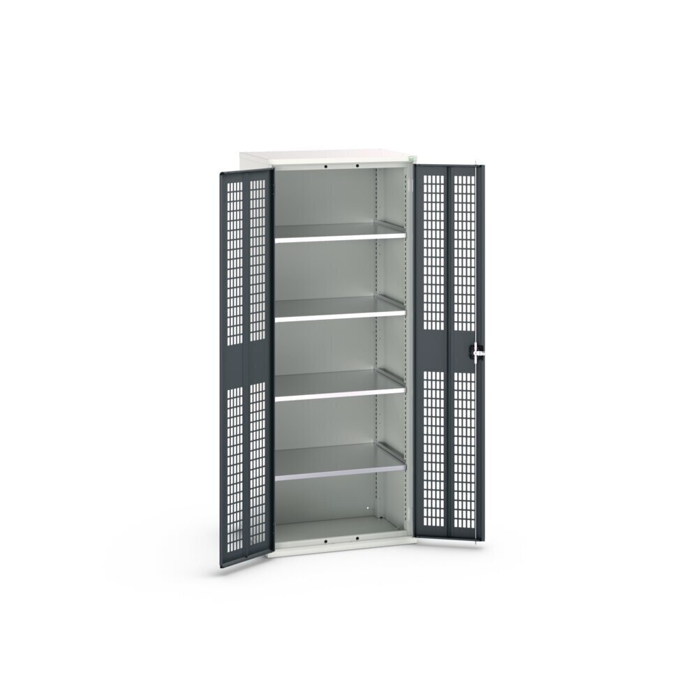 Product image no. 3: bott verso hinged door cabinet with ventilation, with 4 shelves, WxDxH: 800 x 550 x 2000 mm