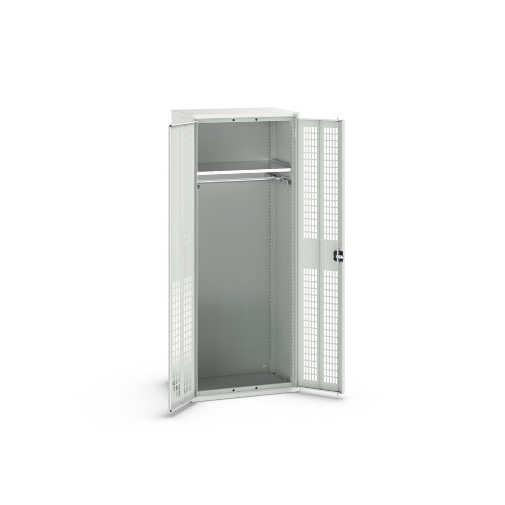 Product image no. 2: bott verso clothes locker with ventilation, with 1 shelf and 1 clothes rail, WxDxH: 800 x 550 x 2000 mm