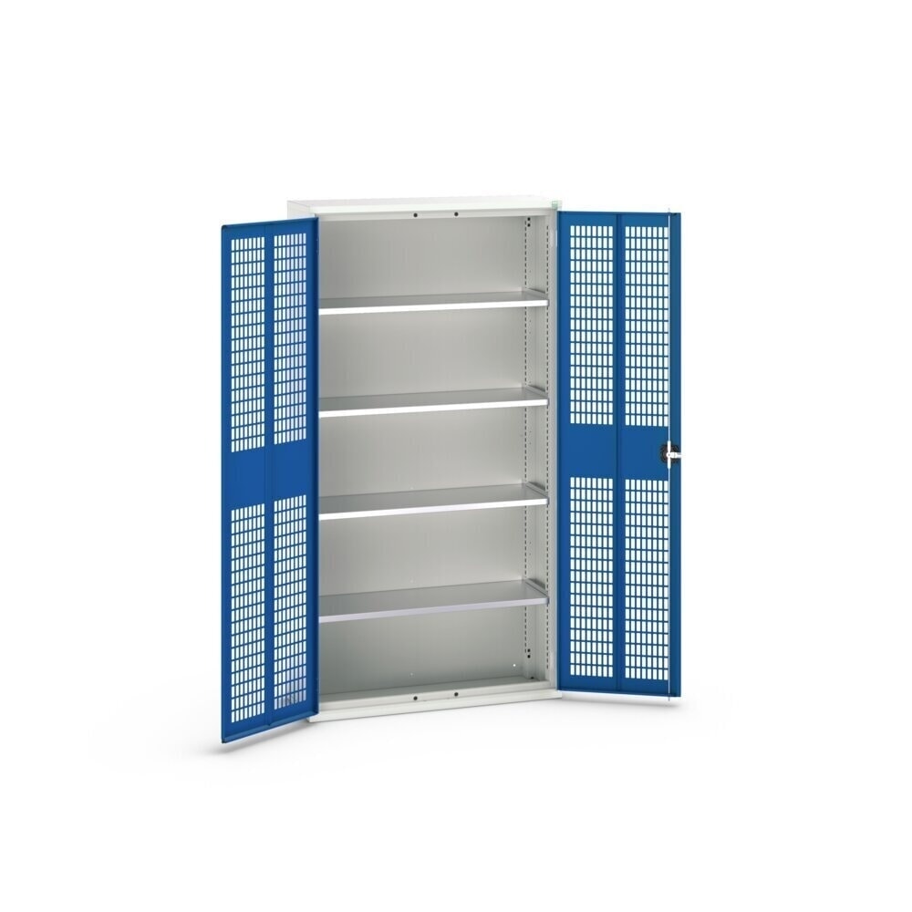 Product image no. 3: bott verso hinged door cabinet with ventilation, with 4 shelves, WxDxH: 1050 x 350 x 2000 mm