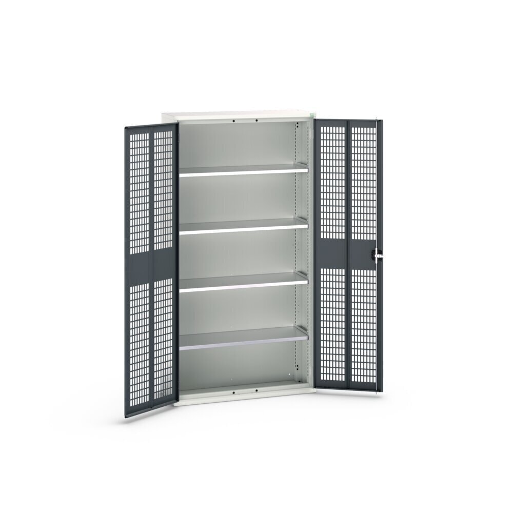 Product image no. 3: bott verso hinged door cabinet with ventilation, with 4 shelves, WxDxH: 1050 x 350 x 2000 mm