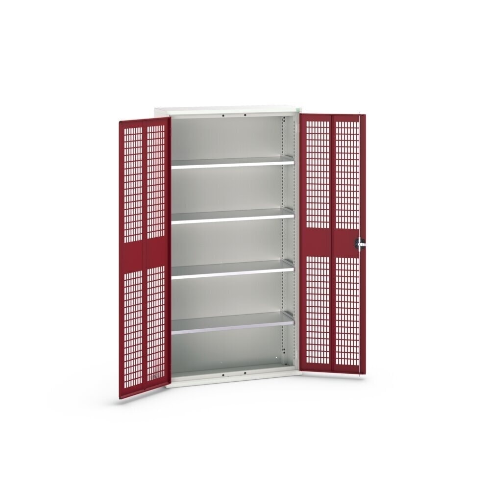 Product image no. 3: bott verso hinged door cabinet with ventilation, with 4 shelves, WxDxH: 1050 x 350 x 2000 mm