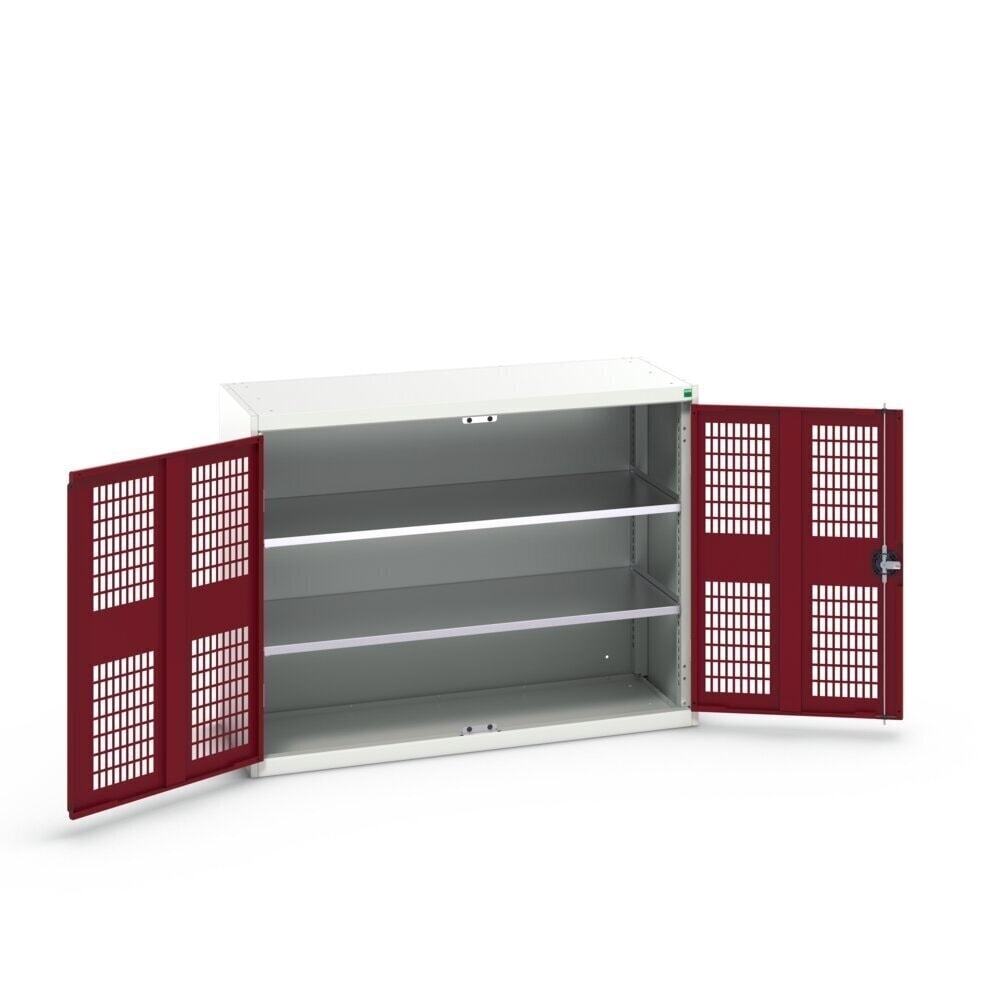Product image no. 3: bott verso hinged door cabinet with ventilation, with 2 shelves, WxDxH: 1300 x 550 x 1000 mm