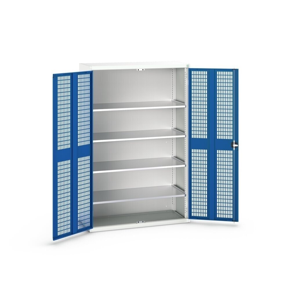 Product image no. 4: bott verso hinged door cabinet with ventilation, with 4 shelves, WxDxH: 1300 x 550 x 2000 mm