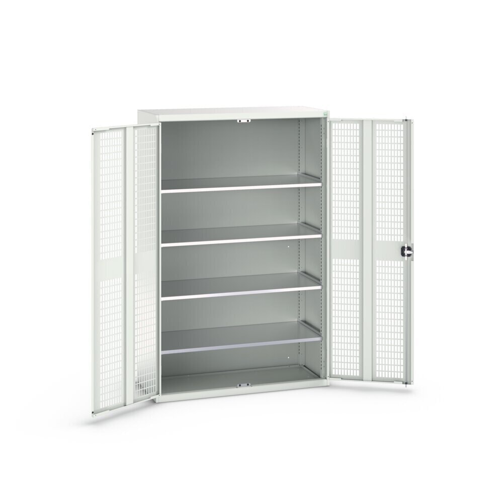 Product image no. 3: bott verso hinged door cabinet with ventilation, with 4 shelves, WxDxH: 1300 x 550 x 2000 mm