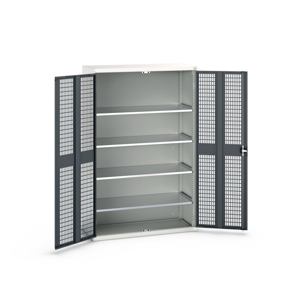 Product image no. 3: bott verso hinged door cabinet with ventilation, with 4 shelves, WxDxH: 1300 x 550 x 2000 mm