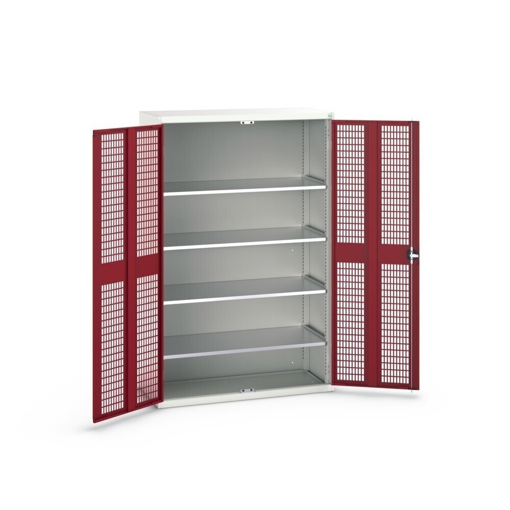 Product image no. 3: bott verso hinged door cabinet with ventilation, with 4 shelves, WxDxH: 1300 x 550 x 2000 mm