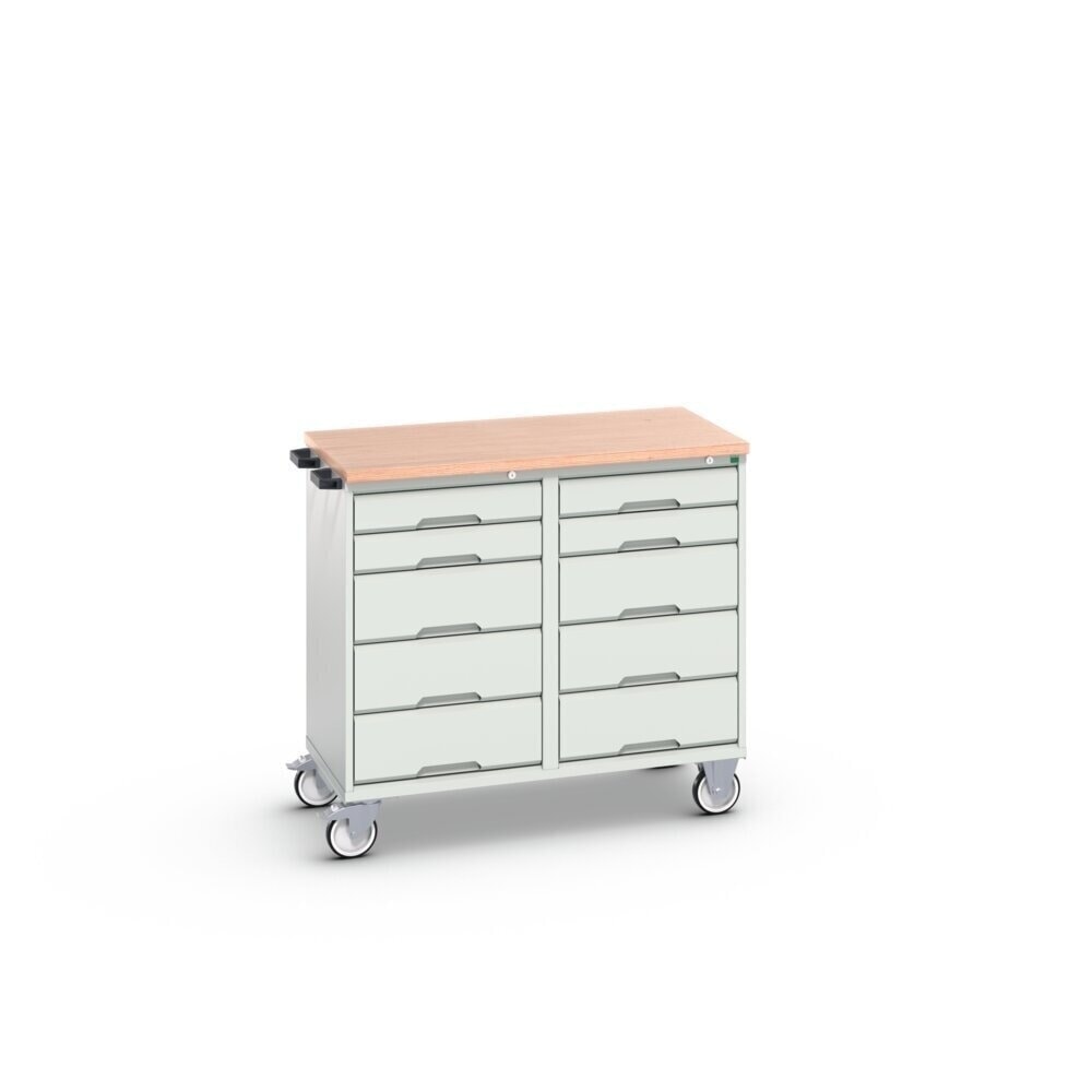 Product image no. 2: bott verso assembly trolley with 10 drawers and multiplex top