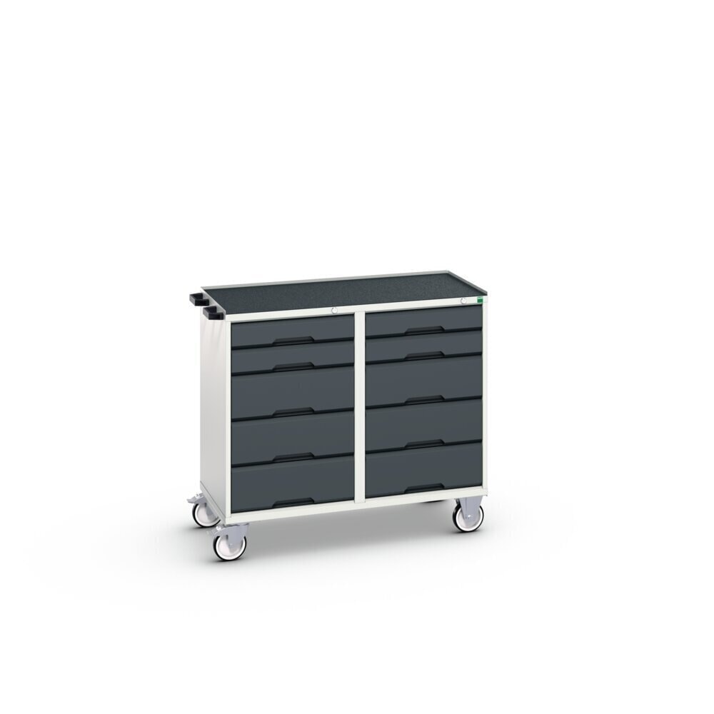 Product image no. 2: bott verso assembly trolley with 10 drawers and raised edge, WxDxH: 1050 x 550 x 965 mm