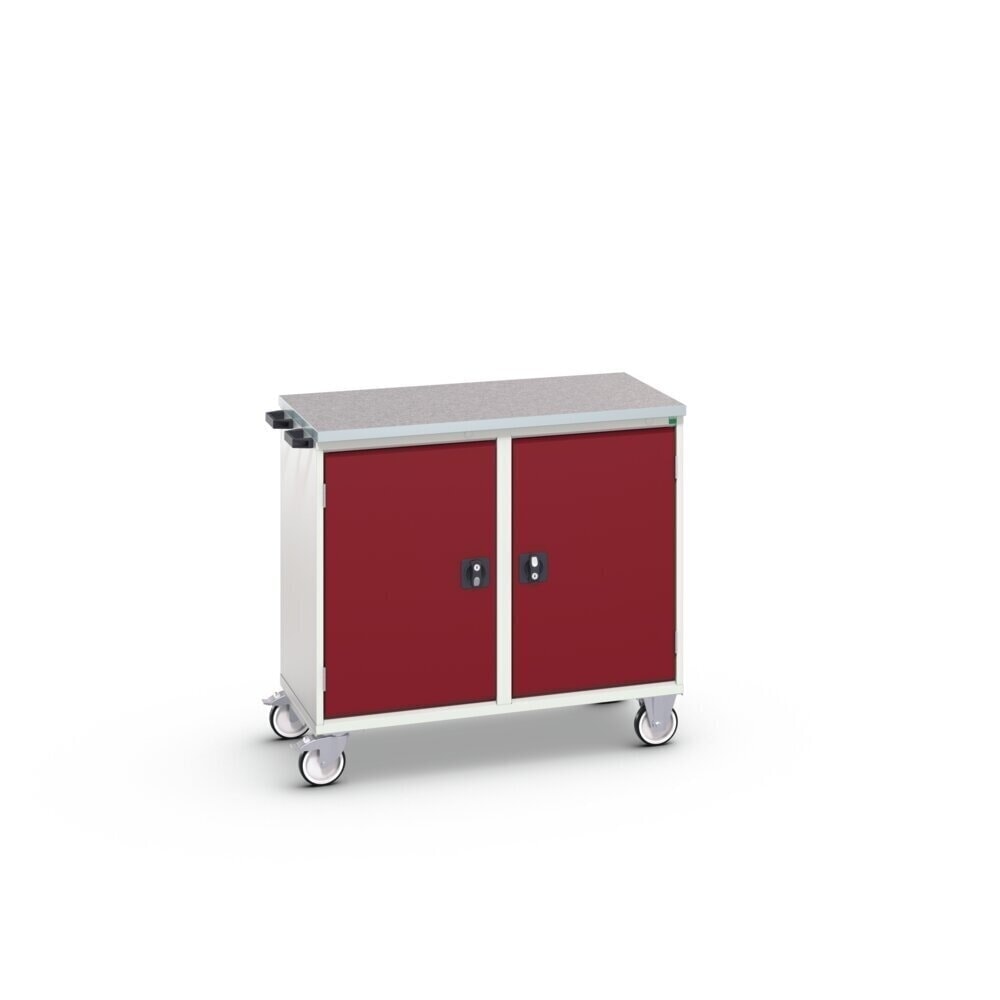 Product image no. 2: bott verso assembly trolley with 2 doors, shelves and linoleum top