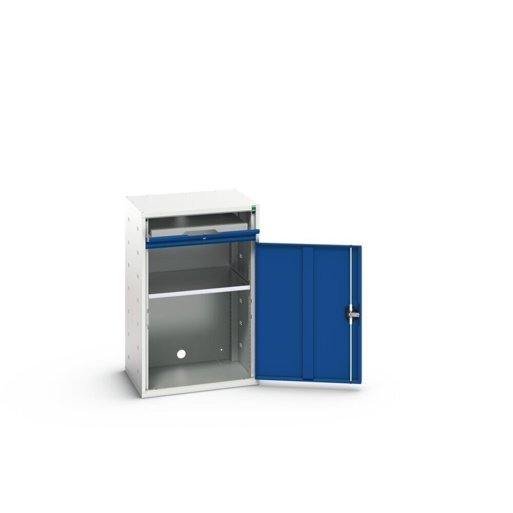 Product image no. 2: bott verso computer cabinet, with 1 shelf and 1 tray, WxDxH: 650 x 550 x 1000 mm