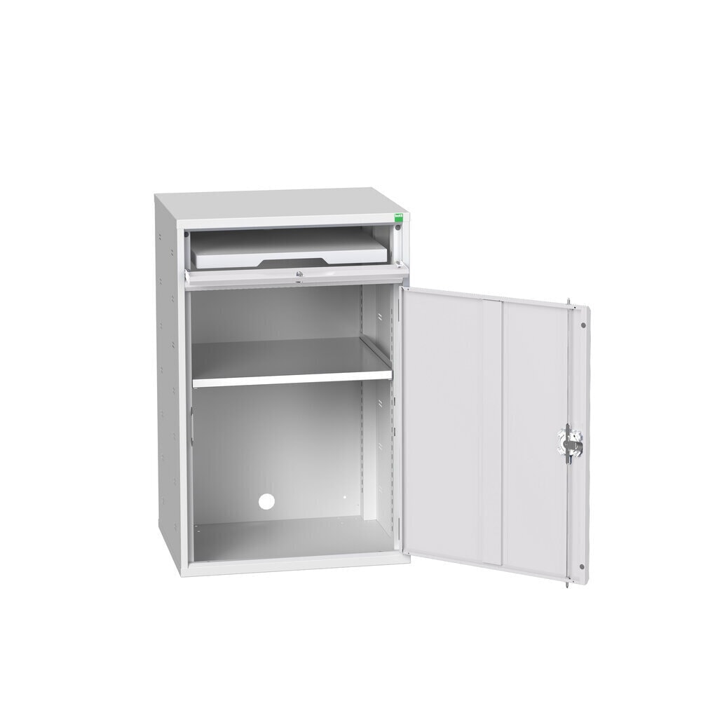 Product image no. 2: bott verso computer cabinet, with 1 shelf and 1 tray, WxDxH: 650 x 550 x 1000 mm
