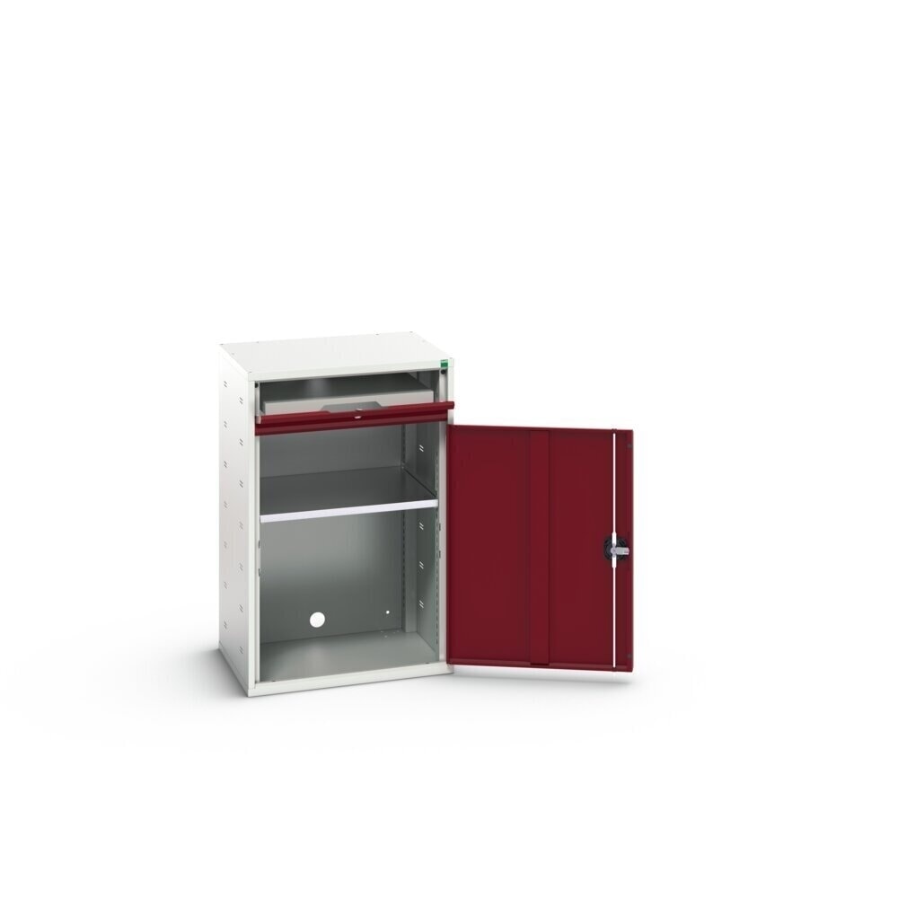 Product image no. 2: bott verso computer cabinet, with 1 shelf and 1 tray, WxDxH: 650 x 550 x 1000 mm