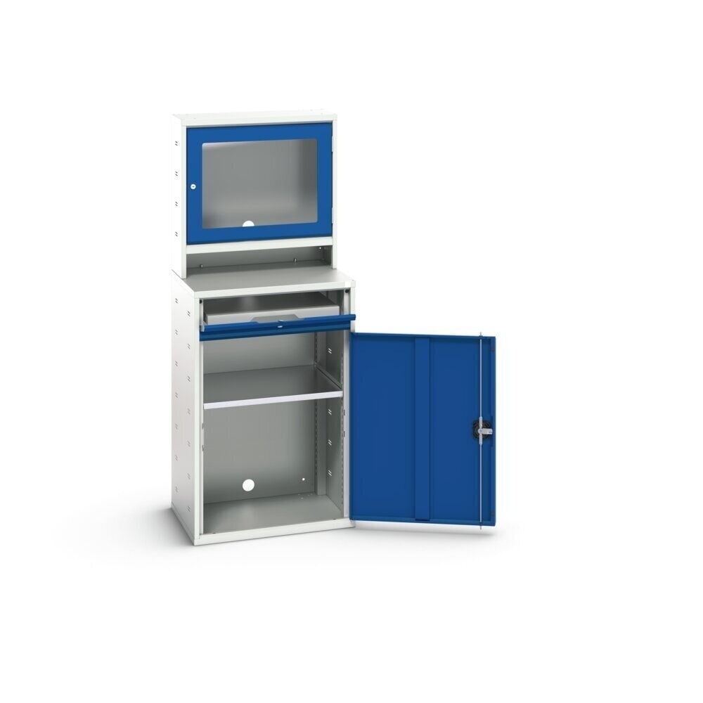 Product image no. 2: bott verso computer cabinet with screen compartment, wall unit, 1 shelf, 1 tray