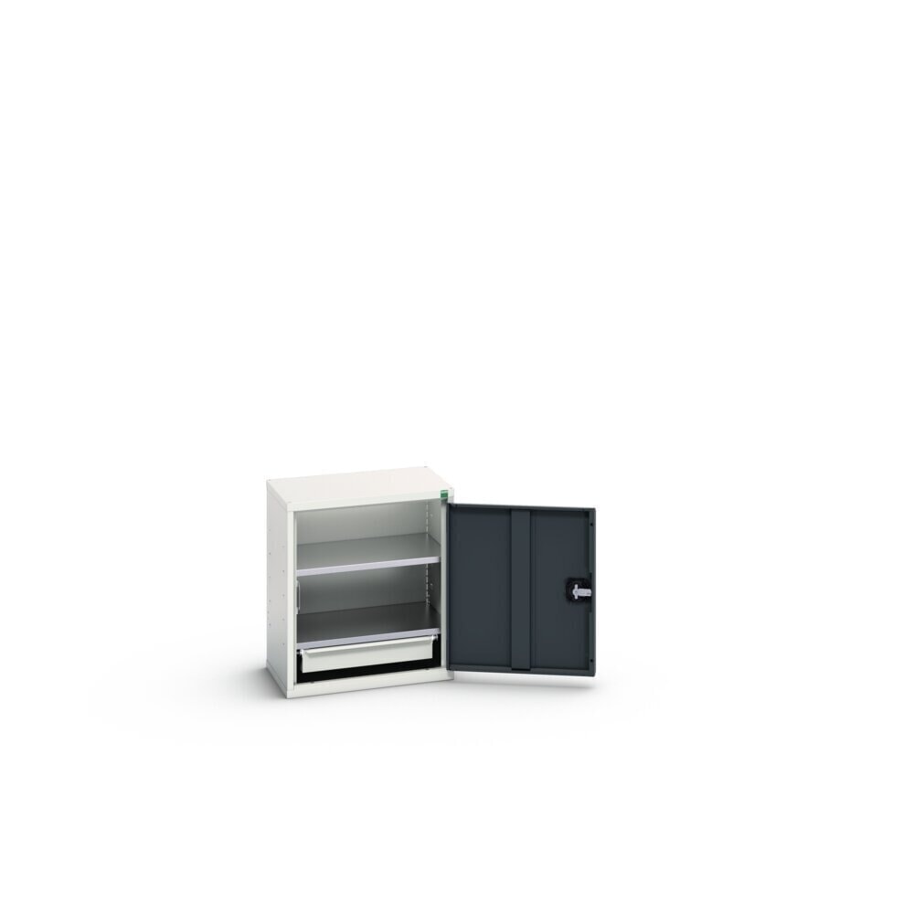Product image no. 2: bott verso Economy cabinet with 2 shelves and 1 drawer, WxDxH: 525 x 350 x 600 mm