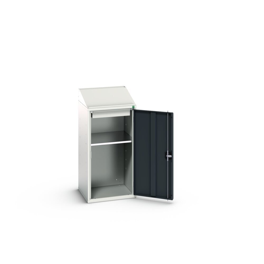 Product image no. 2: bott verso Economy desk with 1 shelf, 1 drawer, WxDxH: 525 x 550 x 1130 mm