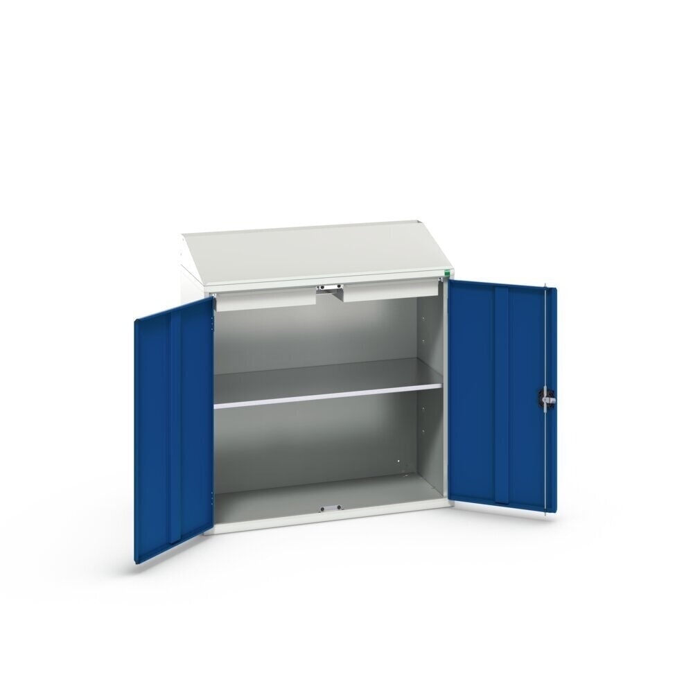 Product image no. 2: bott verso Economy desk with 1 shelf and 2 drawers, WxDxH: 1050 x 550 x 1130 mm