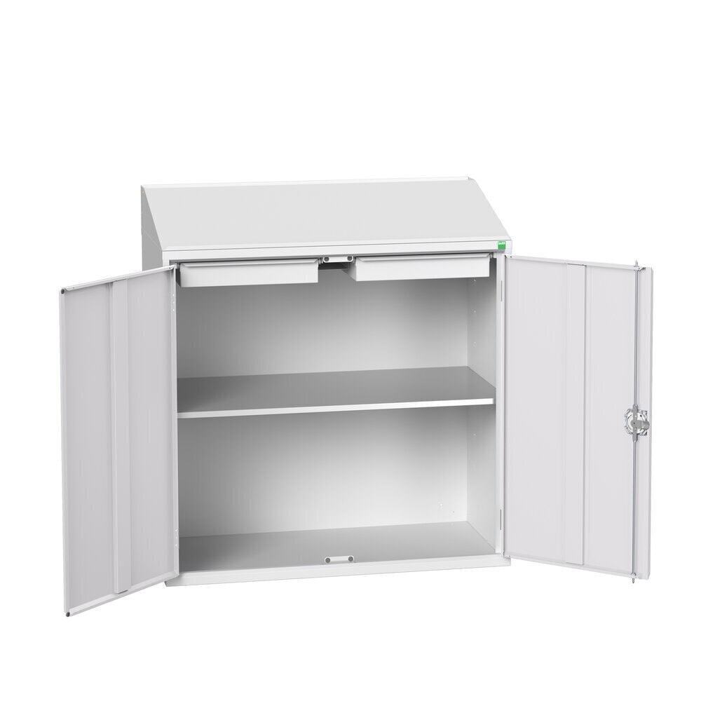 Product image no. 2: bott verso Economy desk with 1 shelf and 2 drawers, WxDxH: 1050 x 550 x 1130 mm