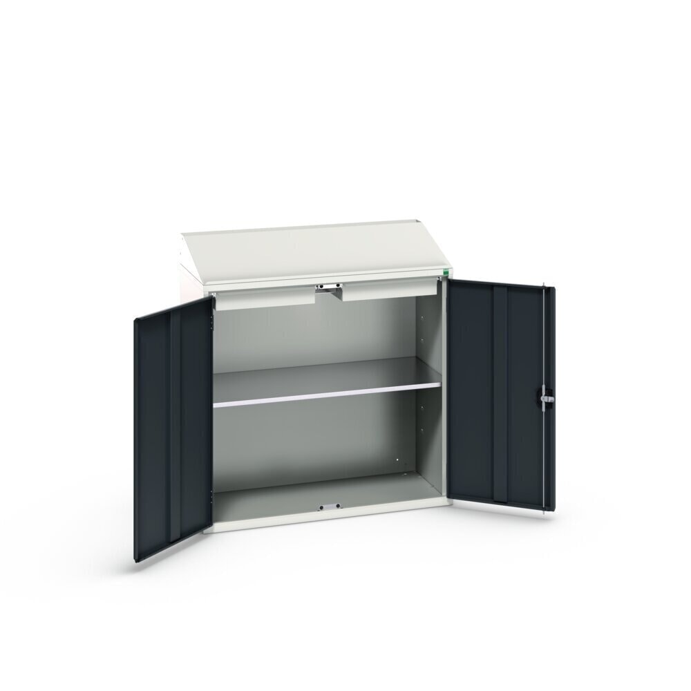 Product image no. 2: bott verso Economy desk with 1 shelf and 2 drawers, WxDxH: 1050 x 550 x 1130 mm