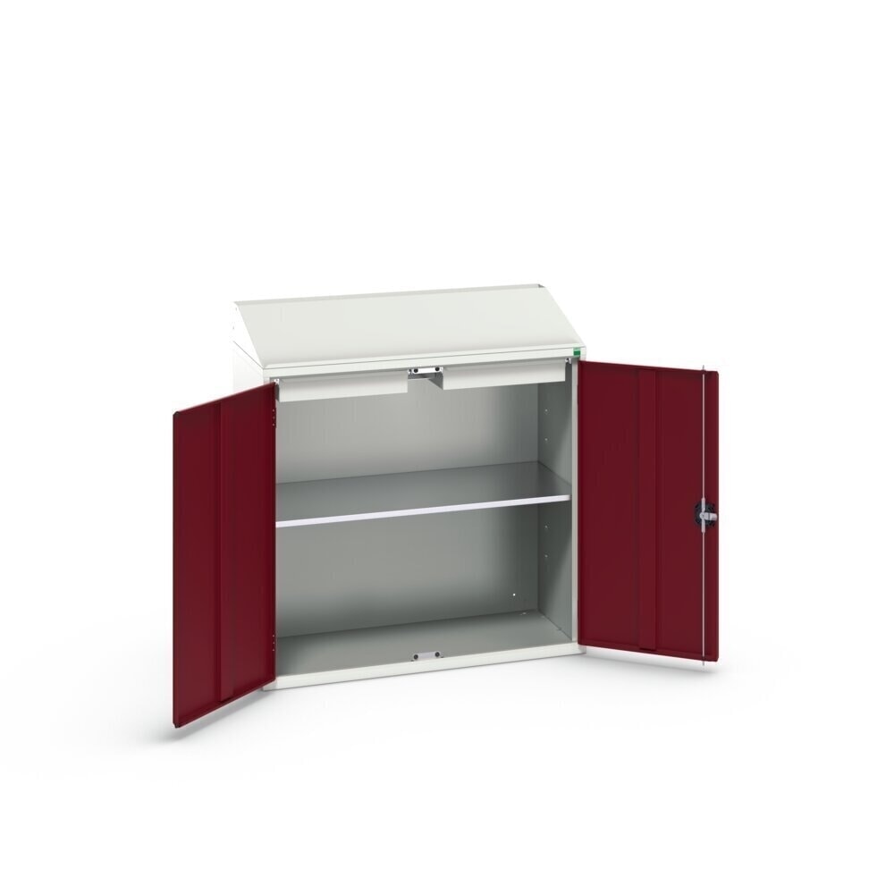 Product image no. 2: bott verso Economy desk with 1 shelf and 2 drawers, WxDxH: 1050 x 550 x 1130 mm