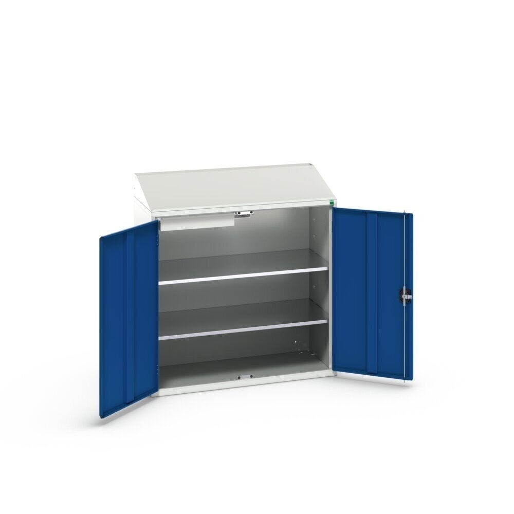 Product image no. 2: bott verso Economy desk with 2 shelves and 1 drawer, WxDxH: 1050 x 550 x 1130 mm