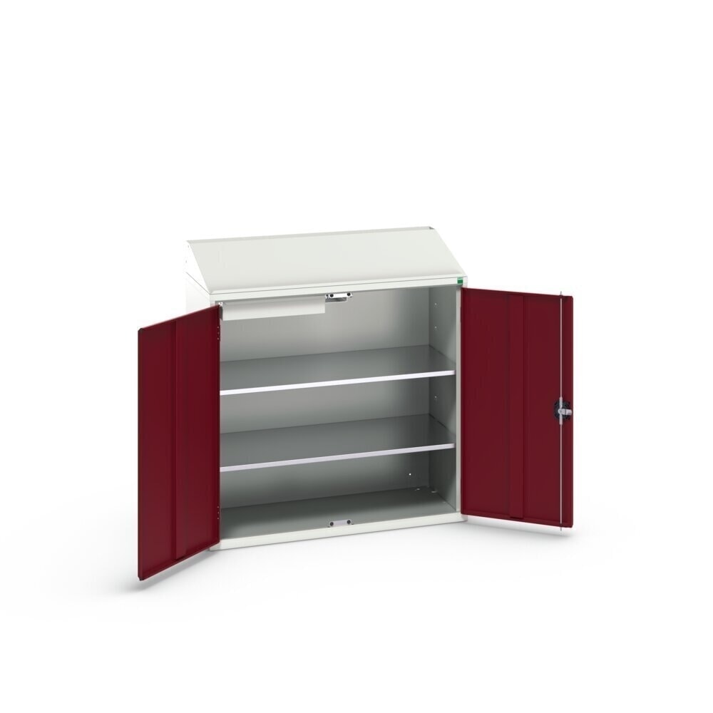 Product image no. 2: bott verso Economy desk with 2 shelves and 1 drawer, WxDxH: 1050 x 550 x 1130 mm
