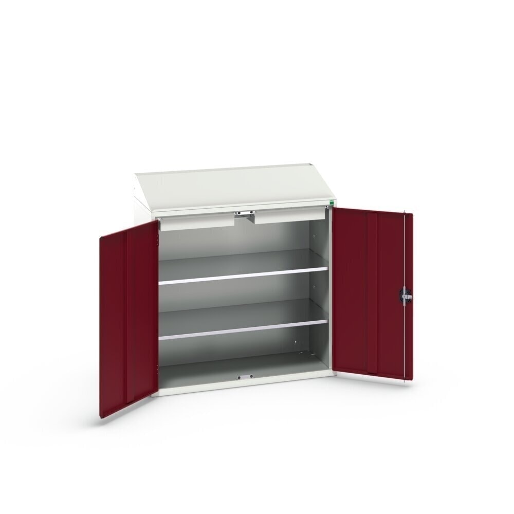 Product image no. 2: bott verso Economy desk with 2 shelves and 2 drawers, WxDxH: 1050 x 550 x 1130 mm