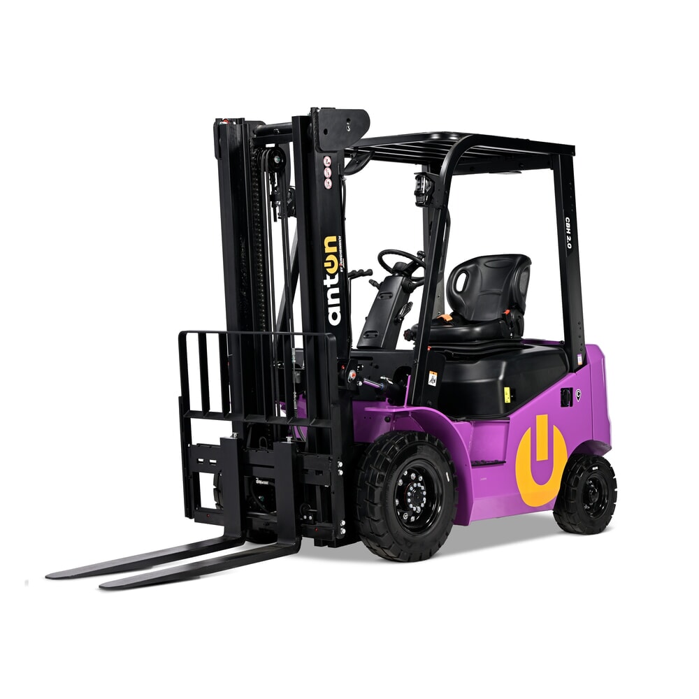 Product image no. 2: AntOn by Jungheinrich electric forklift truck CBH 2.0 with two-stage telescopic mast, lift height 3300 mm, load capacity 2000 kg, including external charger 80 V, 100 A, CEE, 5-pin