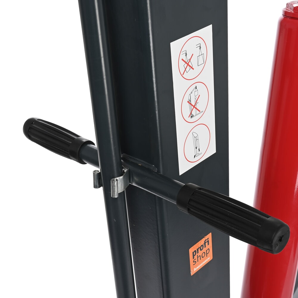 Product image no. 4: Steinbock® Workshop crane with spread chassis and rapid lift, foldable, capacity 1500-2000 kg