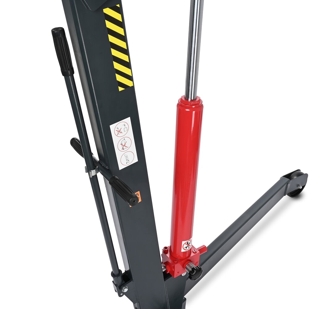 Product image no. 8: Steinbock® Workshop crane with spread chassis and rapid lift, foldable, capacity 1500-2000 kg