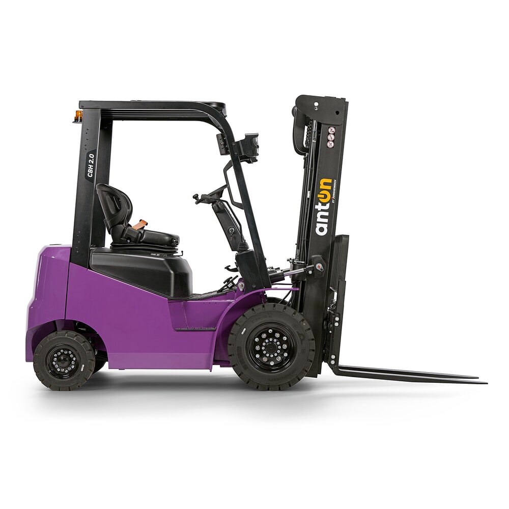 Product image no. 6: AntOn by Jungheinrich electric forklift truck CBH 2.0 with two-stage telescopic mast, lift height 3300 mm, load capacity 2000 kg, including external charger 80 V, 100 A, CEE, 5-pin