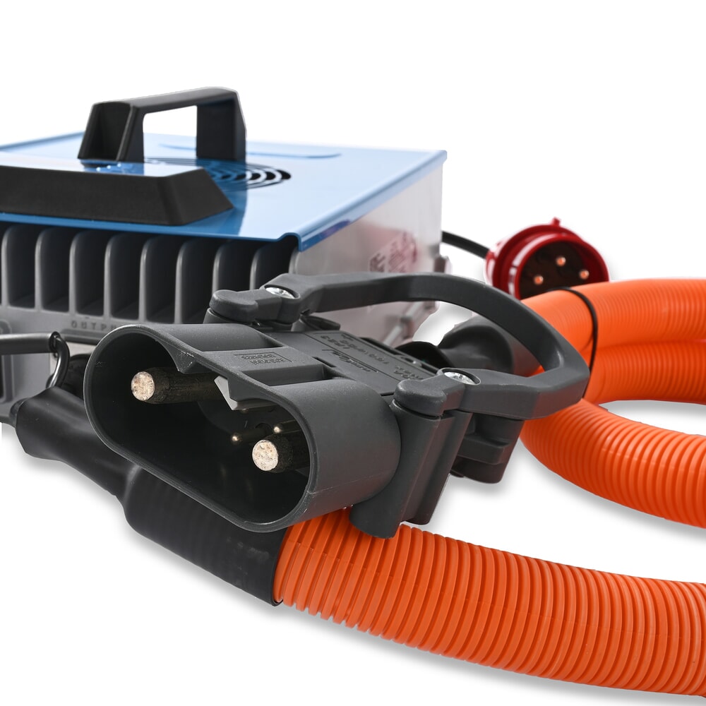 Product image no. 6: External charger D400, 80 V, 60 A, CEE red 32 A, 5-pin - 3P+N+E for AntOn by Jungheinrich electric forklift truck CBH 2.0