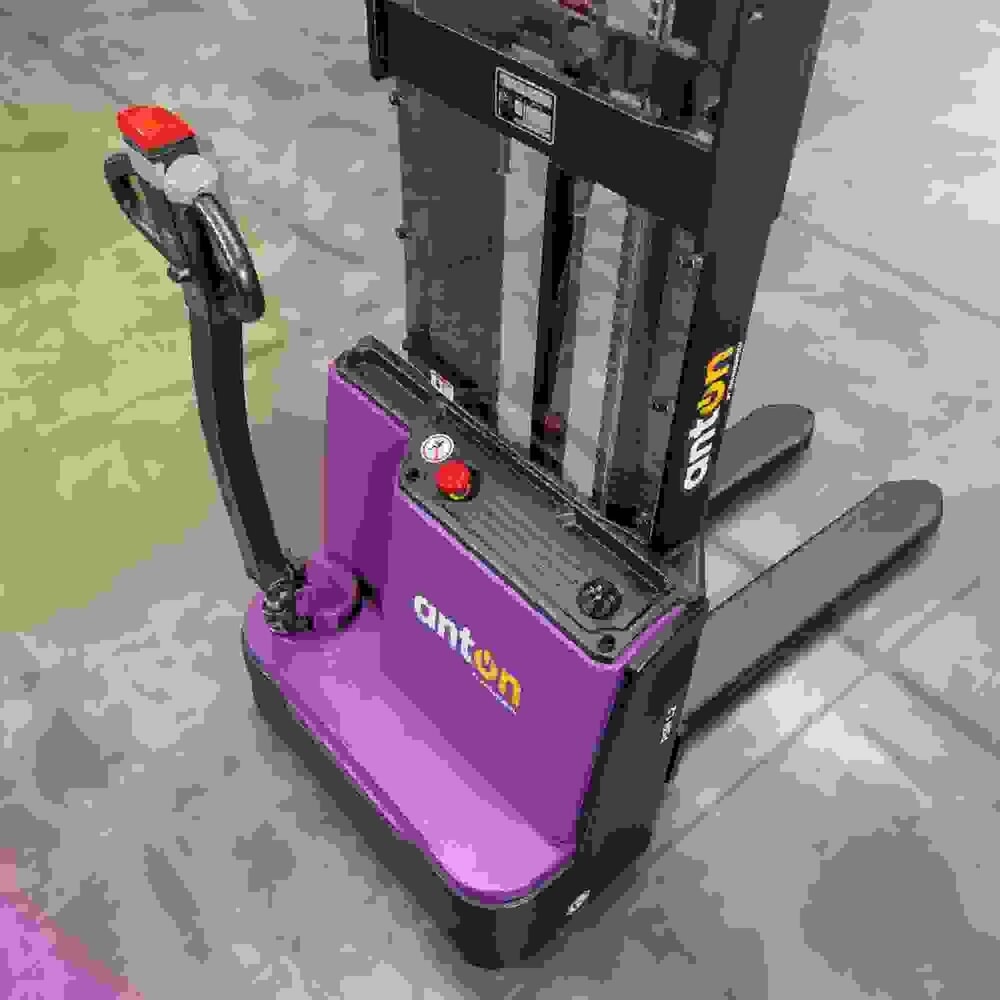 Product image no. 2: AntOn by Jungheinrich electric high-lift stacker truck PSM 1.2 with two-stage telescopic mast, load capacity 1,200 kg, lift height 3622 mm