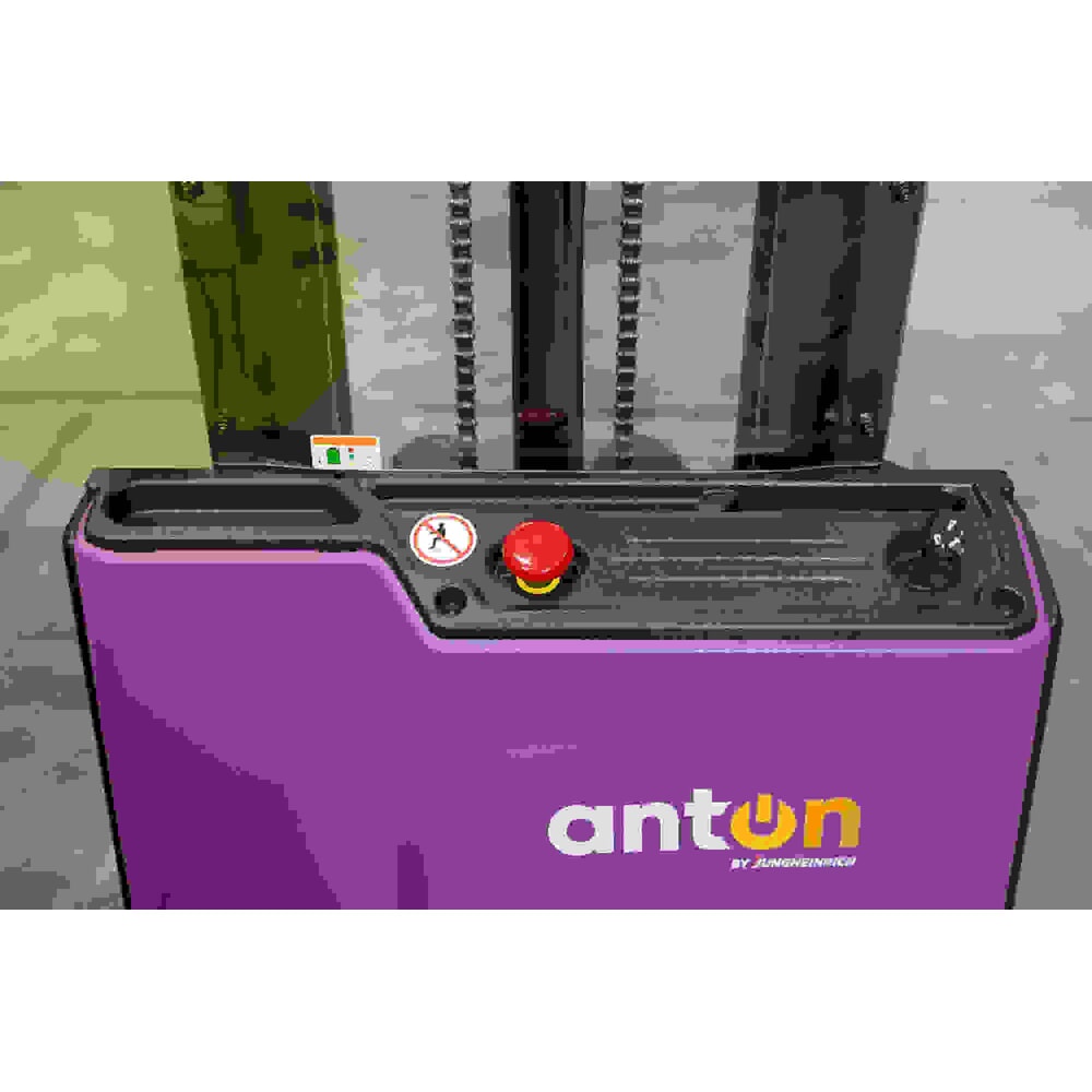 Product image no. 8: AntOn by Jungheinrich electric high-lift stacker truck PSM 1.2 with two-stage telescopic mast, load capacity 1,200 kg, lift height 3622 mm